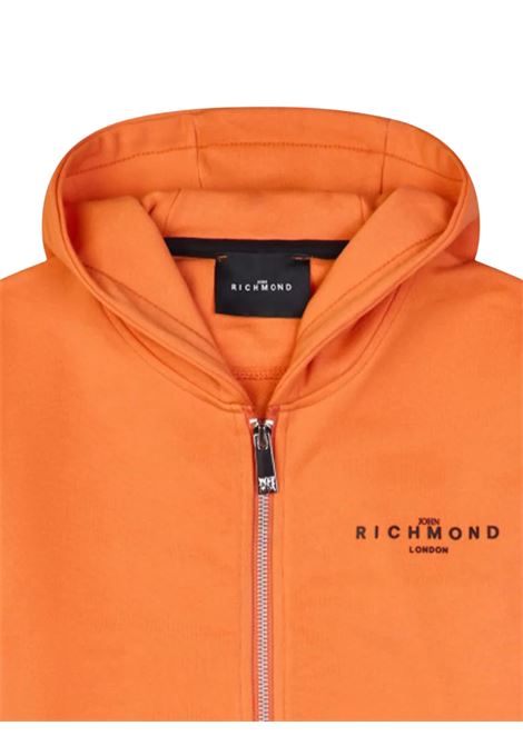 Felpa bambino arancio in cotone JOHN RICHMOND | RBP25004FE/MAARANCIO